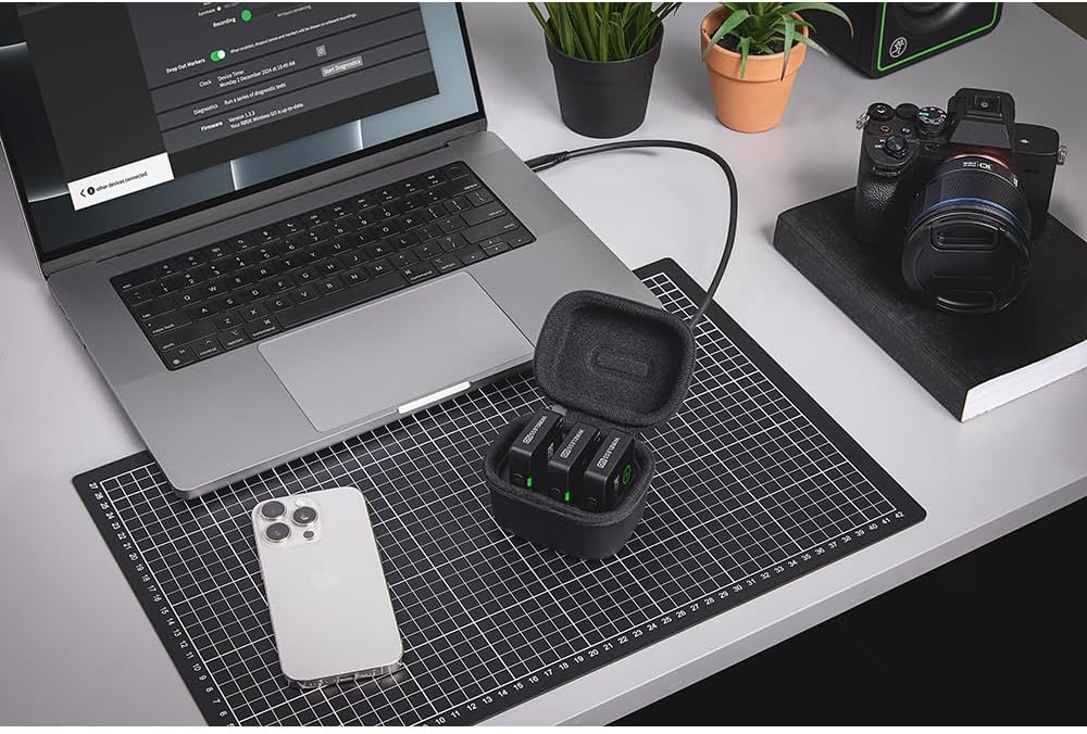Ladecase für Wireless GO Gen 3, Einzeln New WIGO GEN3 Charge Case+ Schwarz
