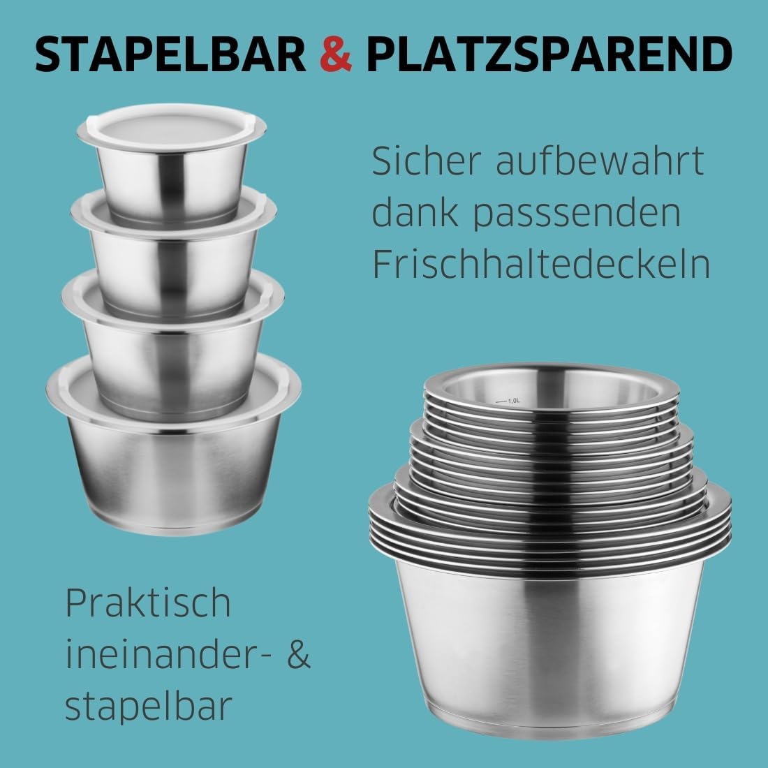 12-teiliges Kochtopfset Quick Clack Pro
