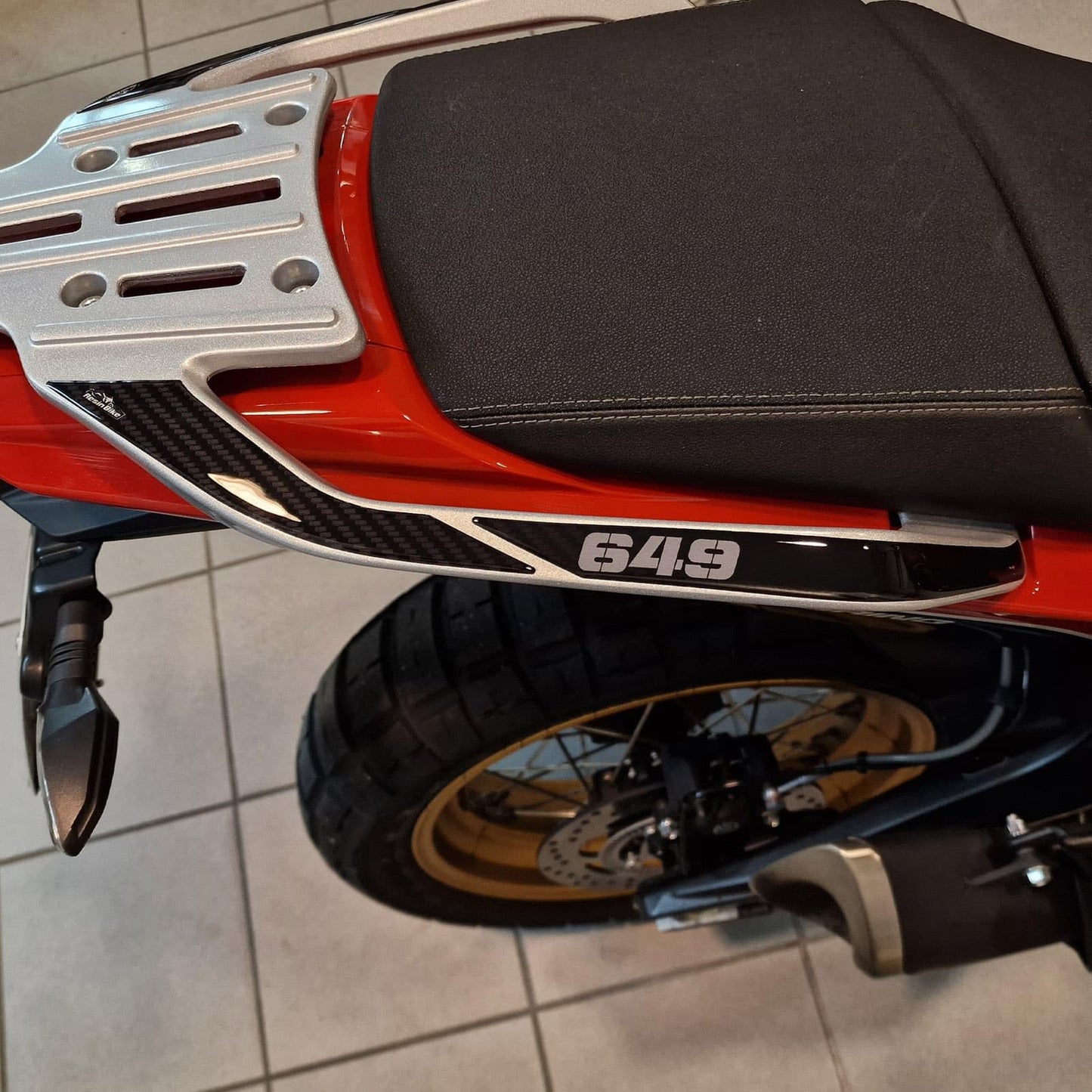 Motorrad-Aufkleber-Set für Moto Morini X-Cape 650 (2022-2026), 14 x 20 cm