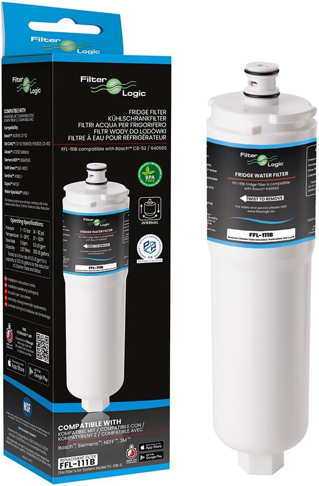 Wasserfilter für Bosch/Siemens Kühlschränke (3M CS-52), 1
