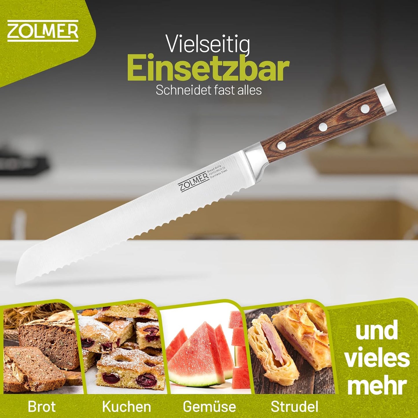 Brotmesser, Brotmesser