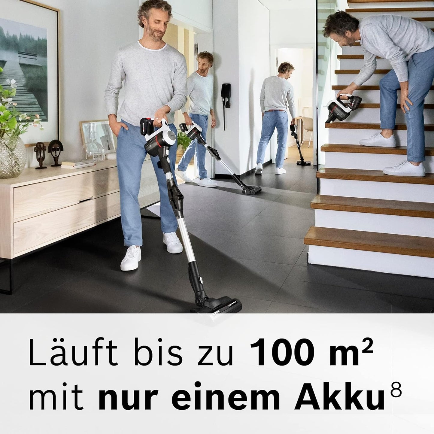 Akkustaubsauger Unlimited 7, Testsieger 2025 Weiß