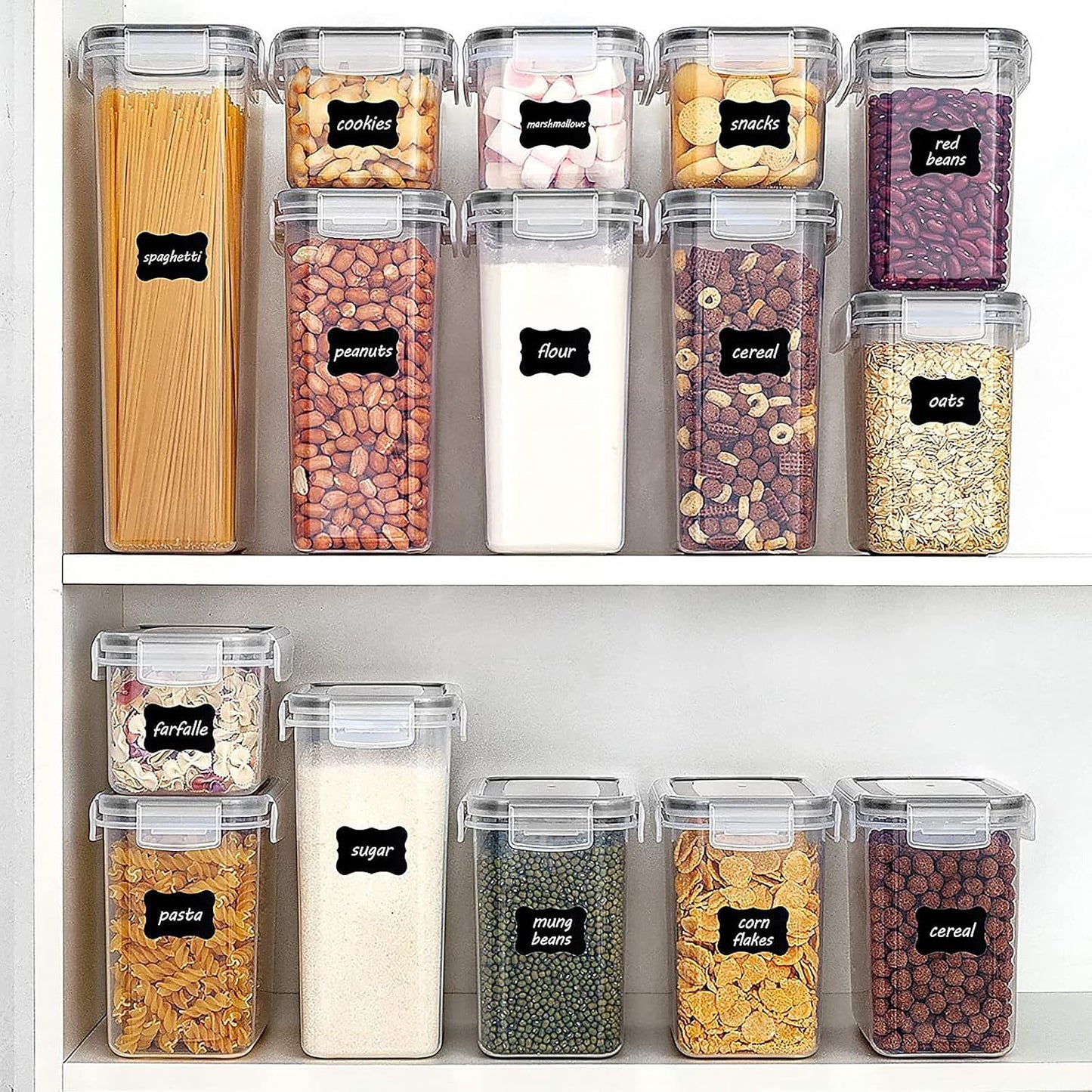 15-teiliges Vorratsdosen-Set