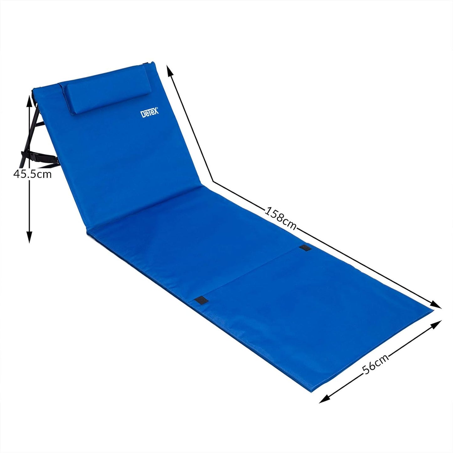 2er-Set Strandmatte, 2 Blau