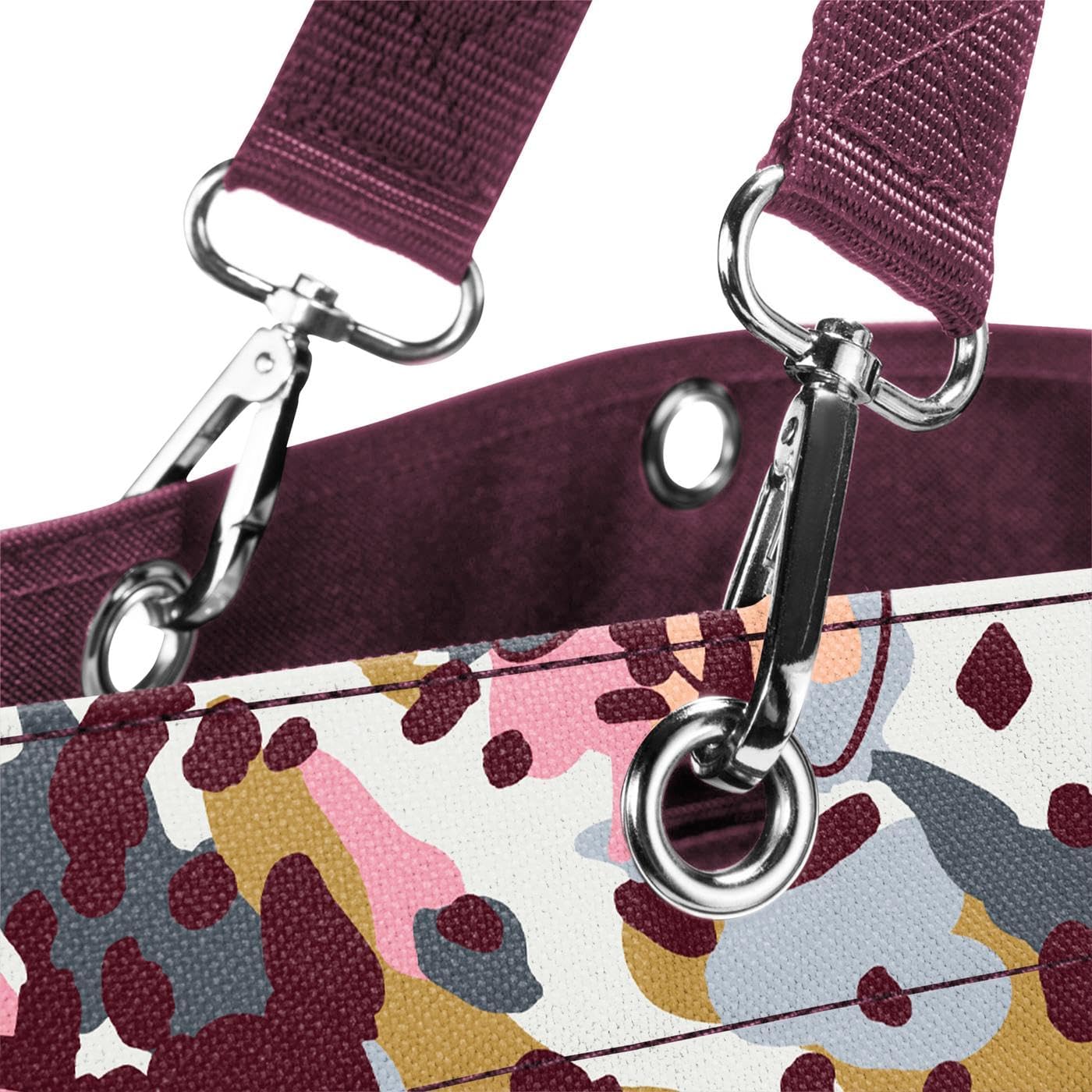 Shopper XL Tasche, Flora Rose