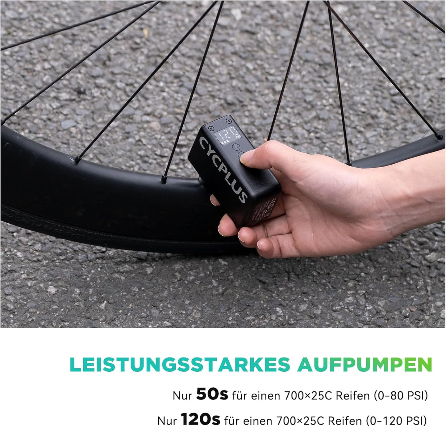 Elektrofahrradpumpe AS2 Pro