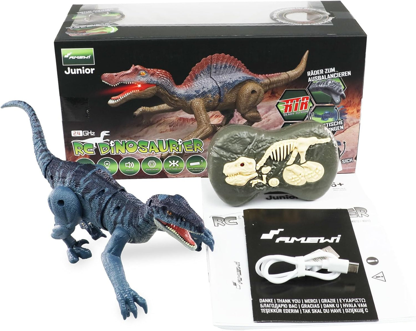 Velociraptor RC Dinosaurier