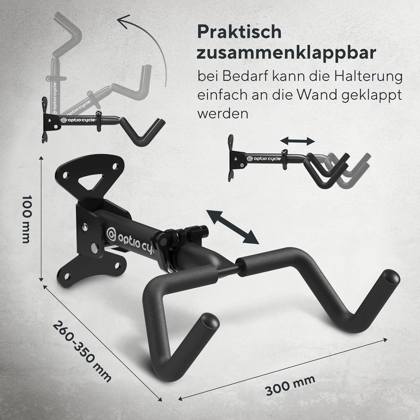 Velowandhalterung, Fahrrad Wandhalterung