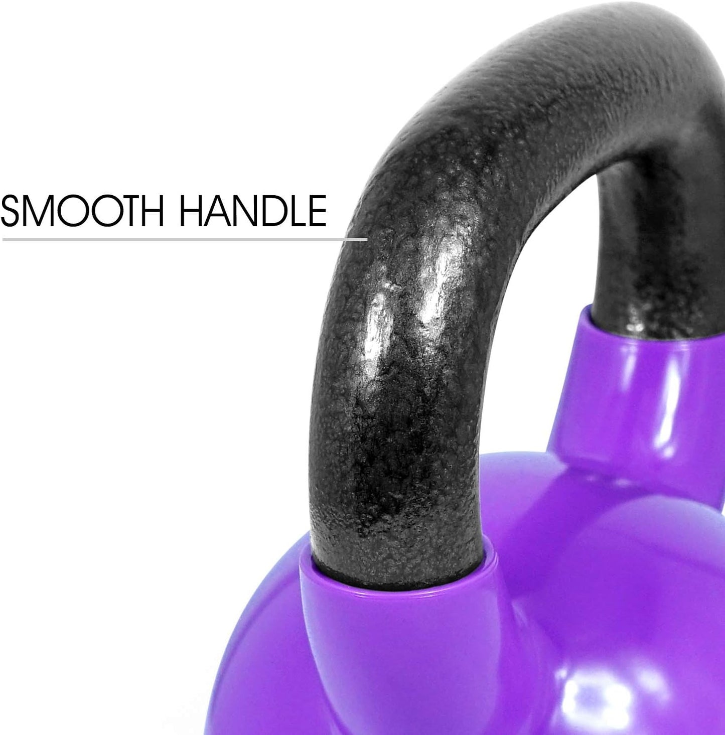 2-teiliges Kettlebell-Set, 4,5 + 6,8 kg, M. 4.5 + 6.8 kg