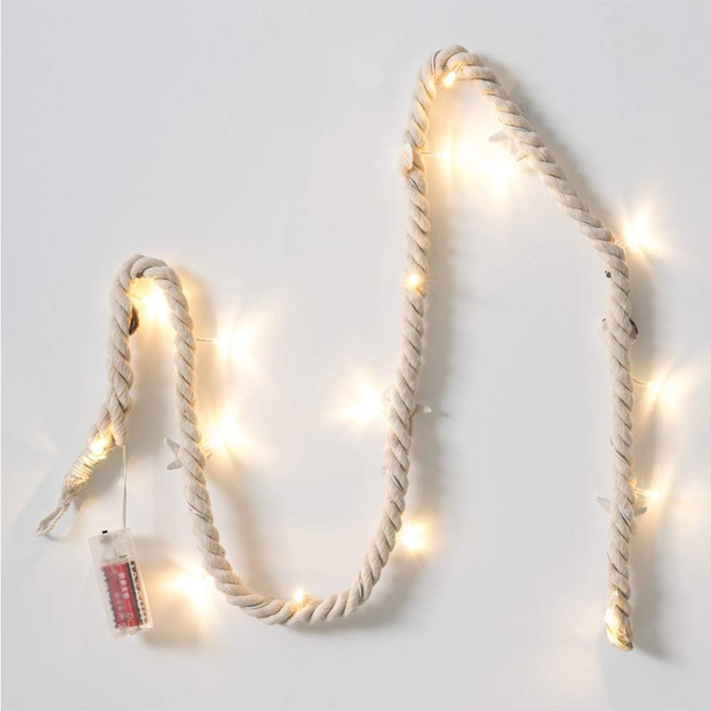 LED Muschel Lichterkette, 15 LEDs, batteriebetrieben, Beiges 1,5M 15 LED