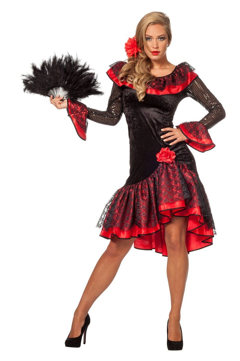 Lucia Spanische Flamenco Tänzerin Kostüm