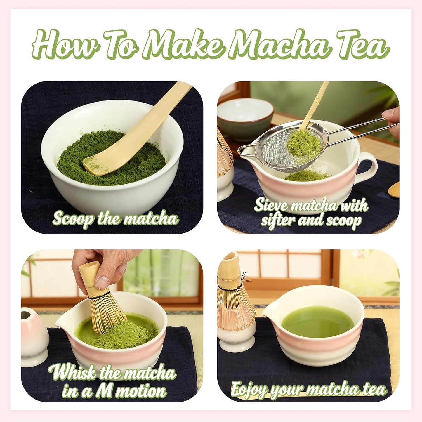 Matcha Tee-Set