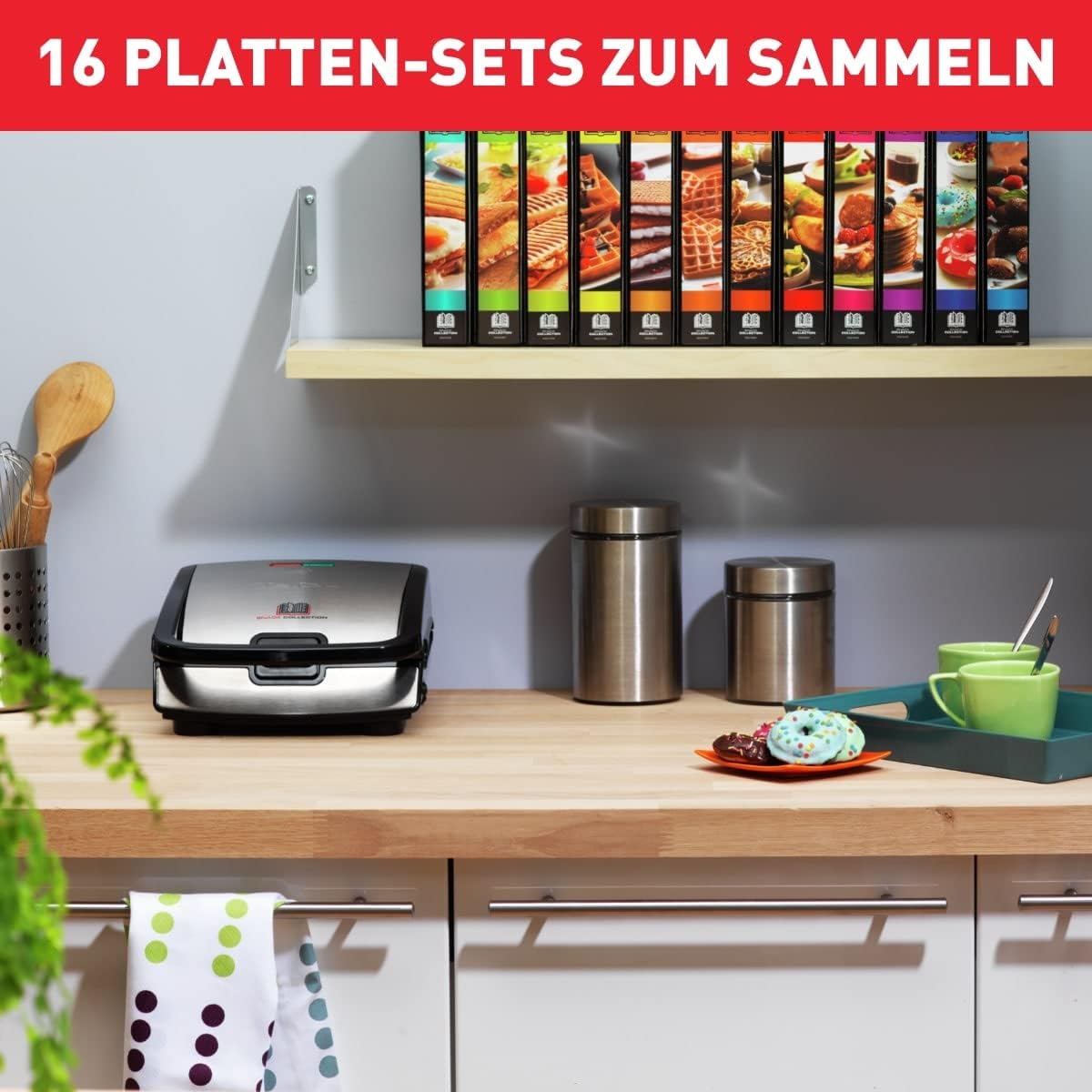 SW853D Snack Collection - Waffeleisen und Sandwiches, SW853D