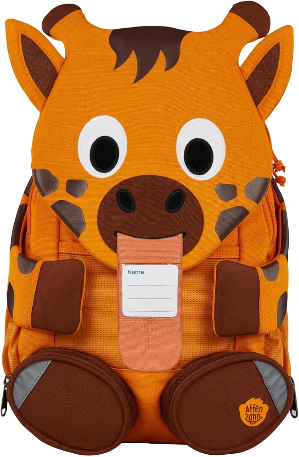 Kindergartenrucksack Grosser Freund Giraffe, 8 L Giraffe - Orange