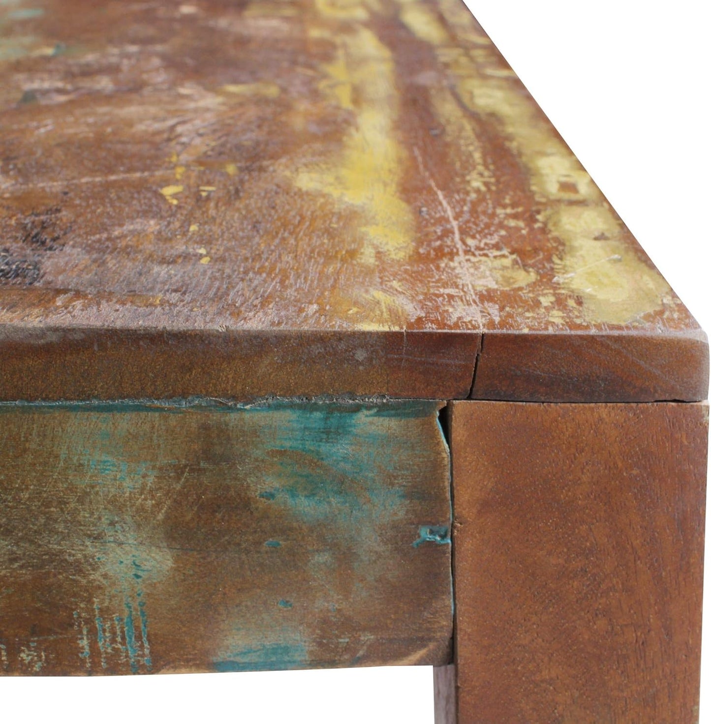 Rustikaler Couchtisch, Braun 60 x 60 x 47