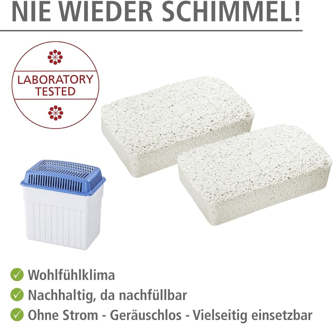 5410232502 Trocken-Granulat, Nachfüller 2x2 KG Neutral