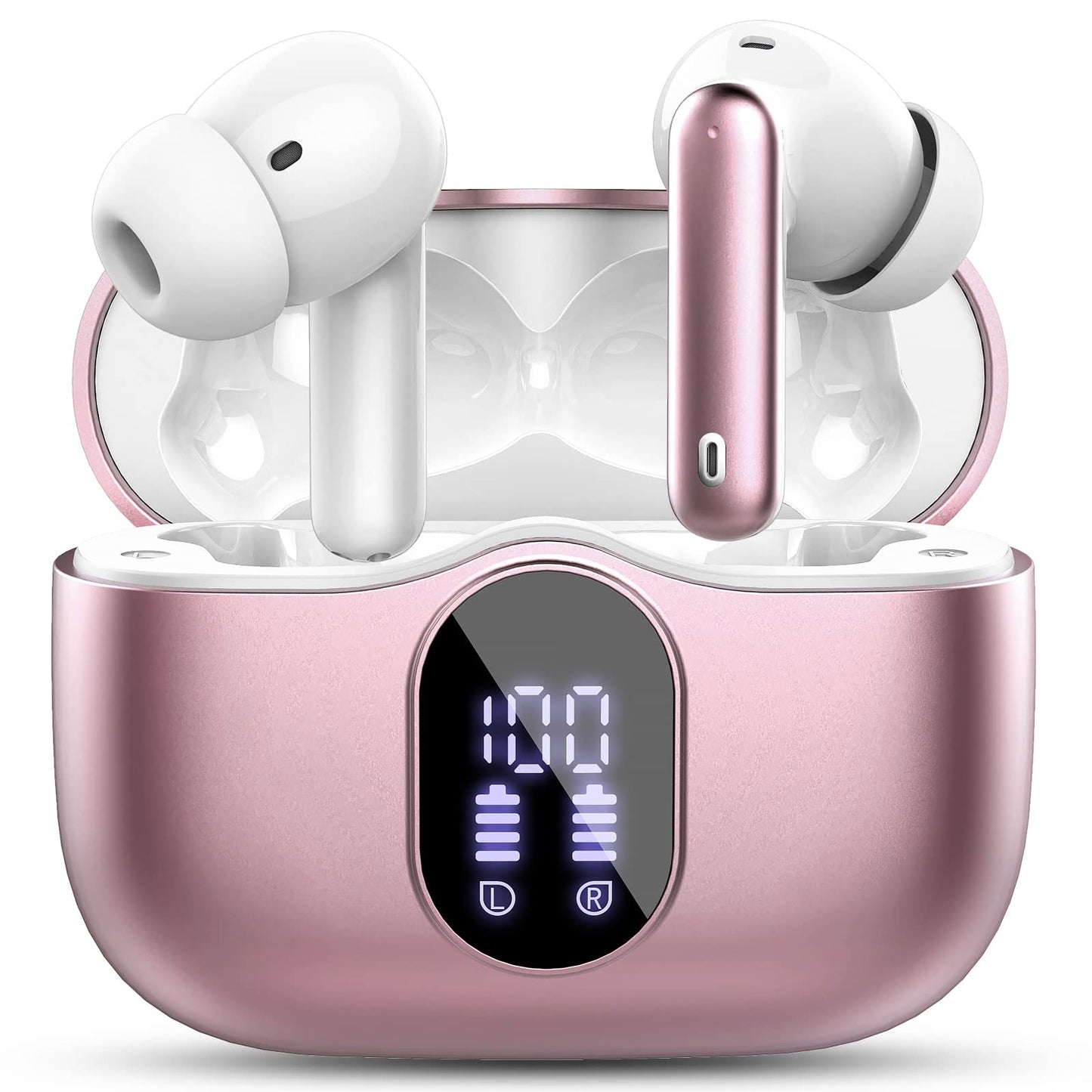 Kabellose In-Ear-Kopfhörer, Roségold