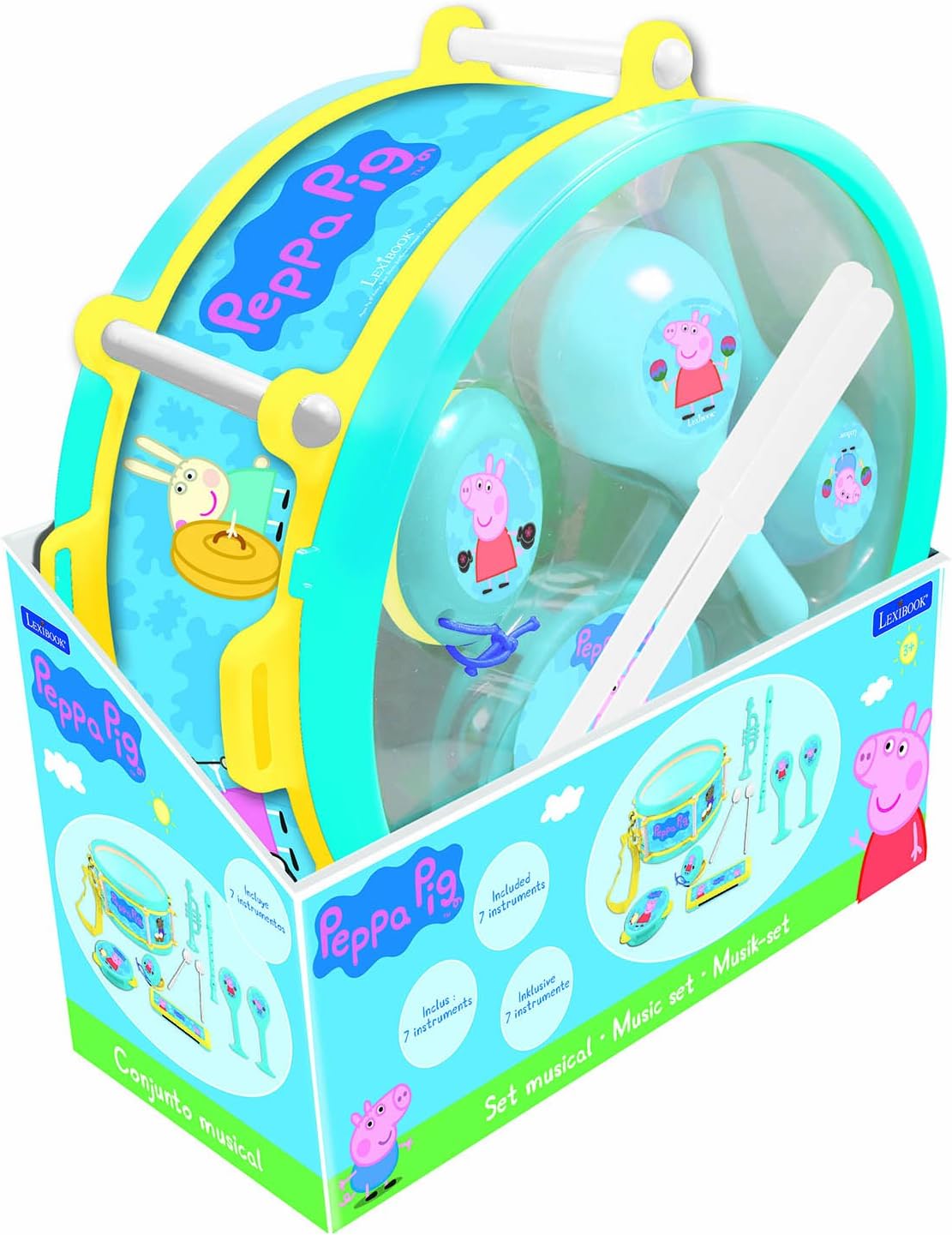 Peppa Wuz Musikset - 7 Teilig, Peppa Pig