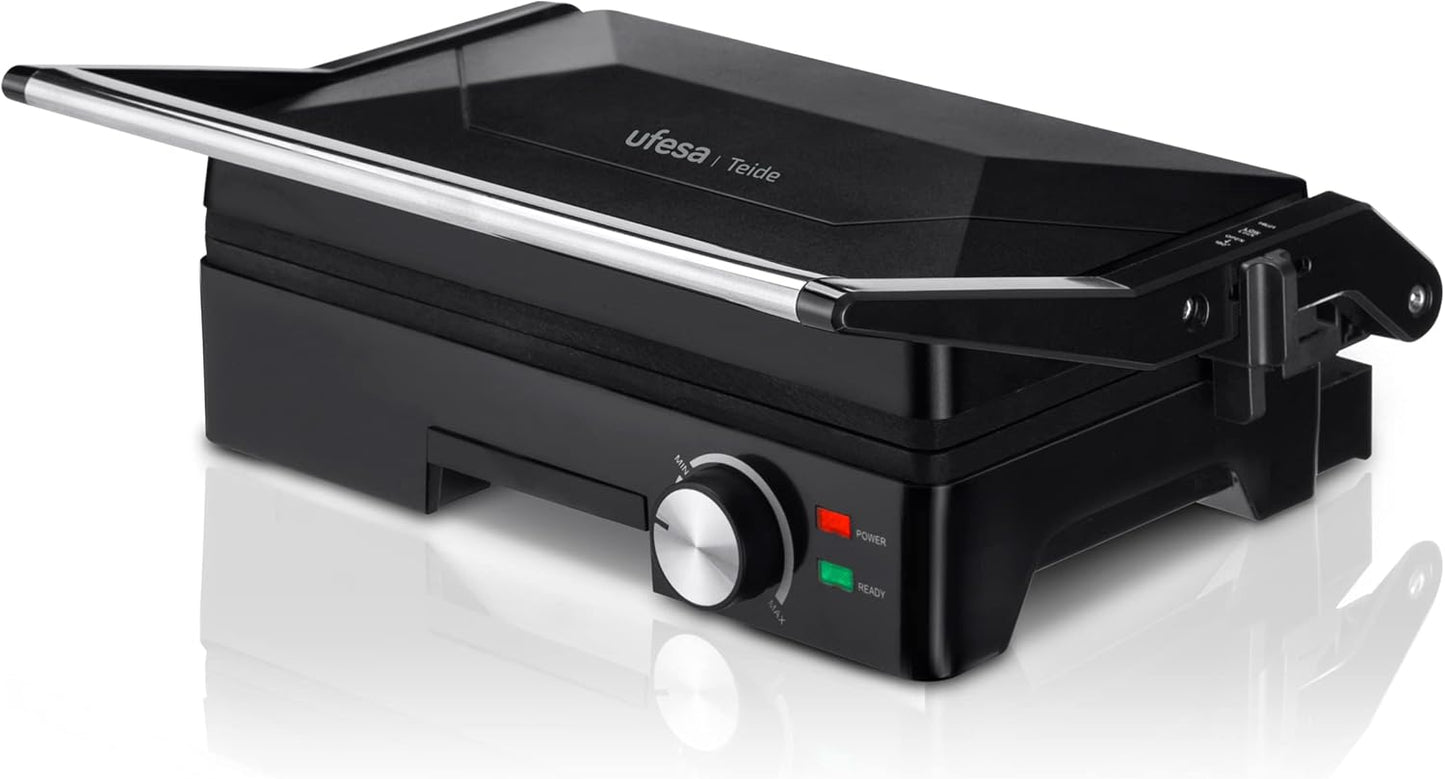 Elektrischer Tischgrill mit Antihaftbeschichtung, Grill 1600W