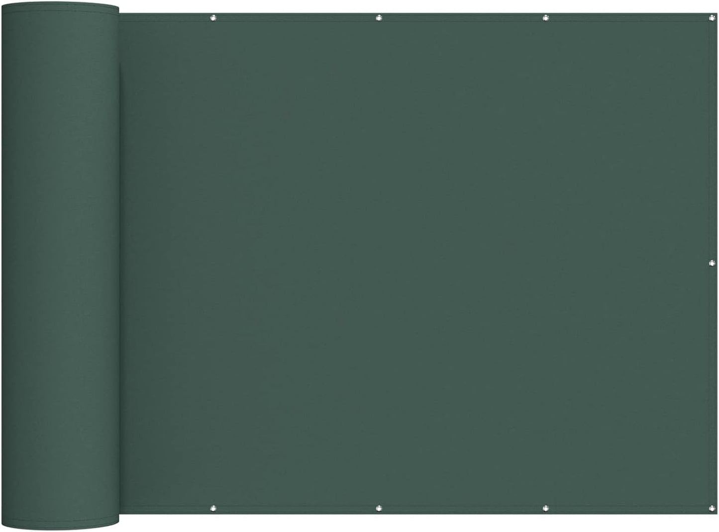 Balkonsichtschutz, Dunkelgrün 200 x 500 cm
