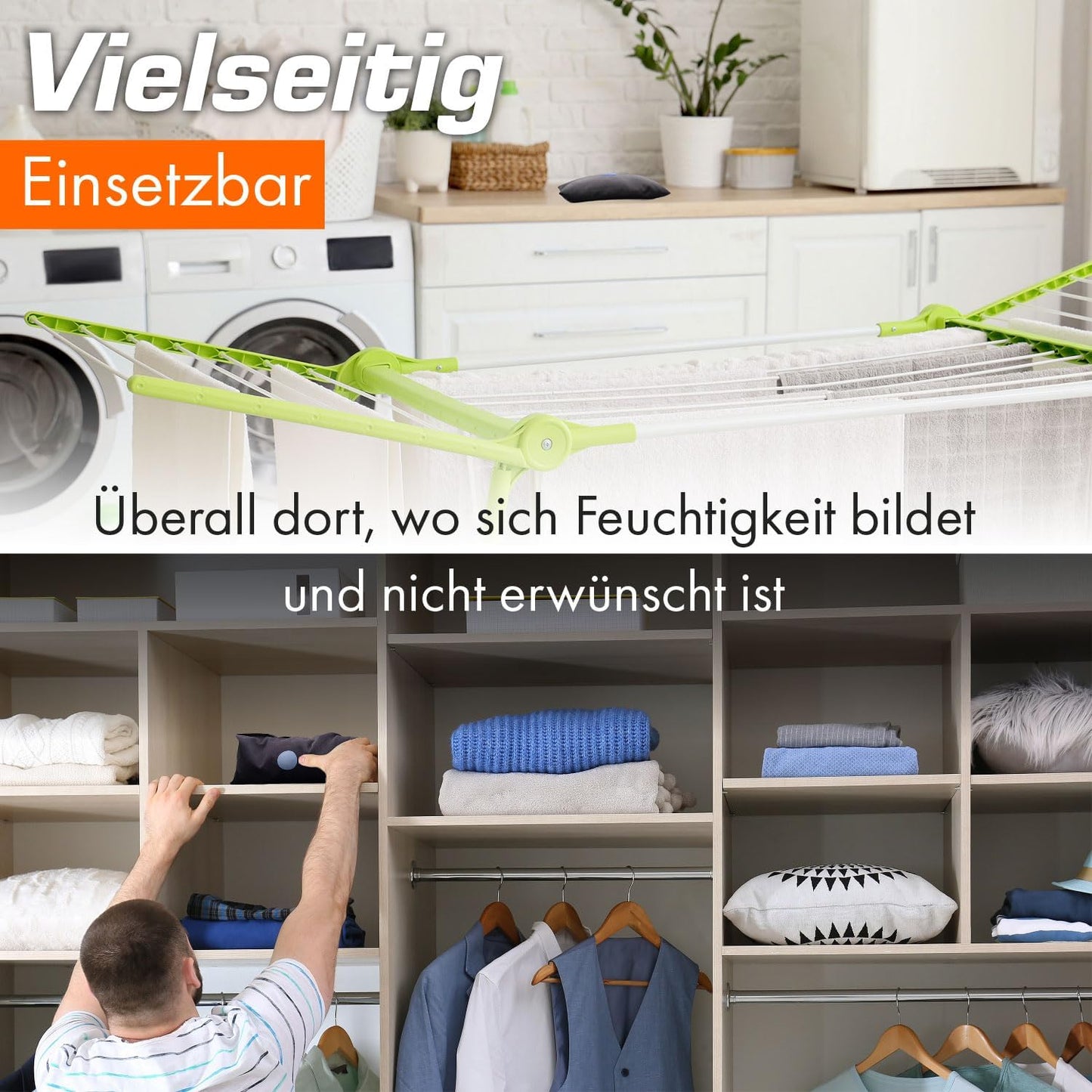 Wiederverwendbares Auto-Luftentfeuchter-Kissen, 1 Luftentfeuchter Kissen