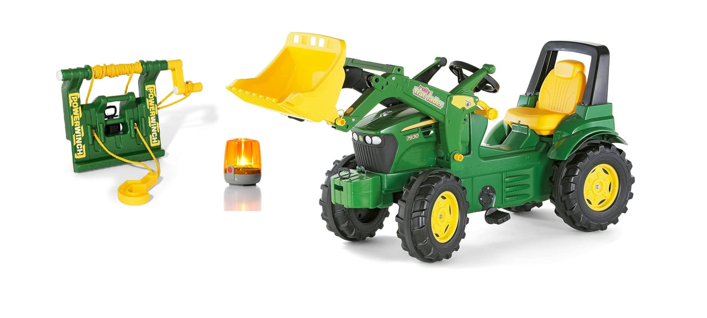 RollyFarmtrac John Deere 7930 mit Frontlader, Seilwinde und Blinklicht, mit Lader, Seilwinde und Blinklicht