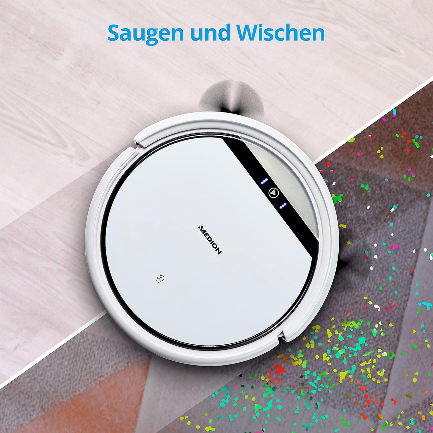 Saugroboter mit Wischfunktion E32 SW