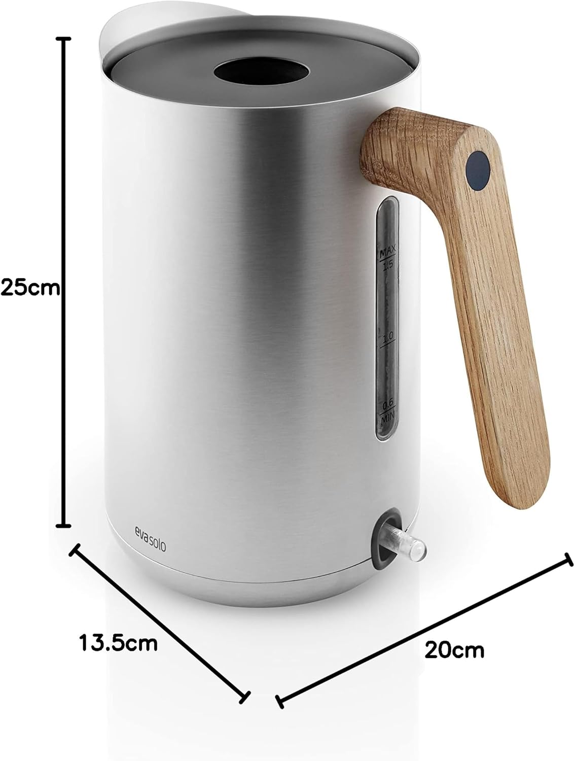 Wasserkocher Nordic Kitchen, Silber