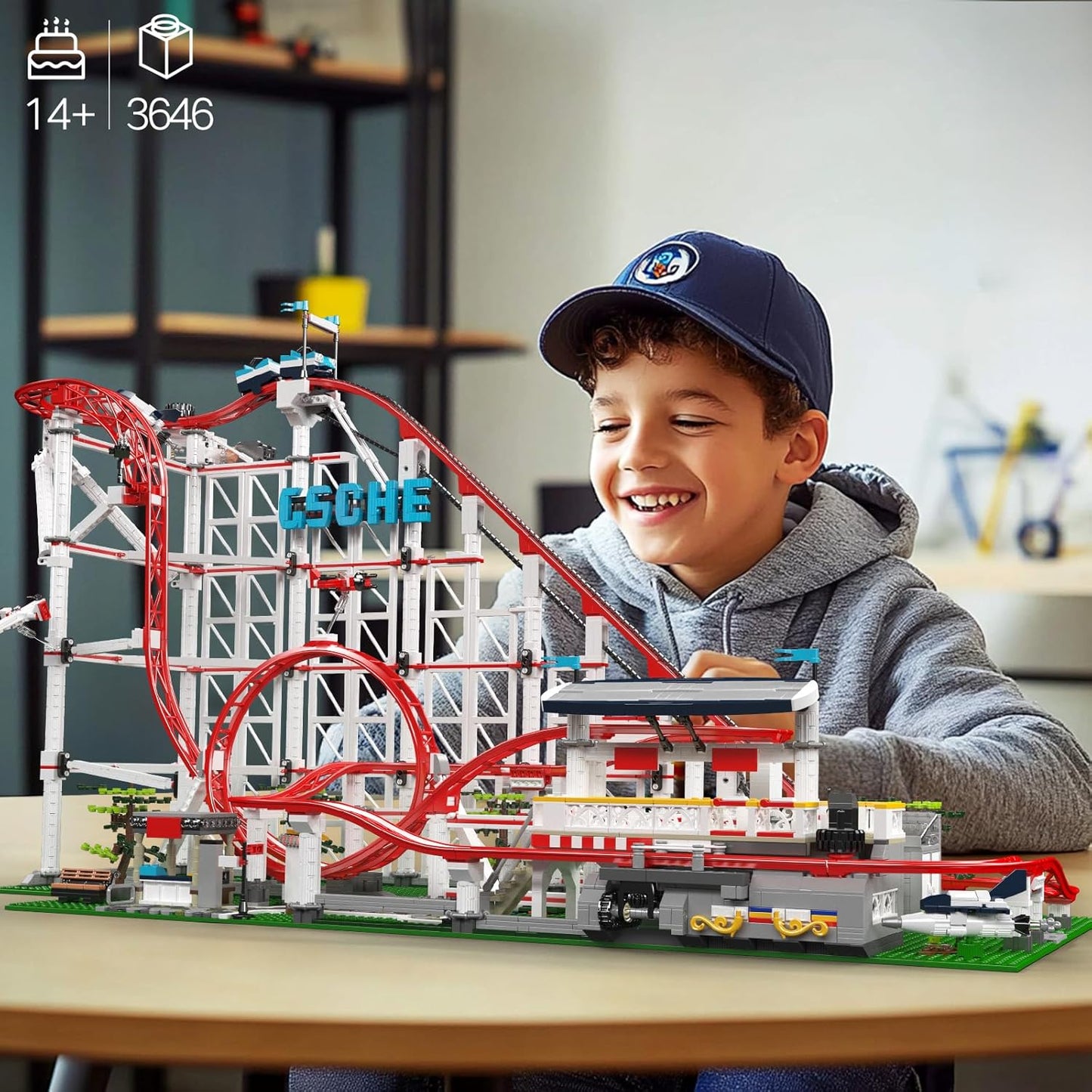 Technik Achterbahn Modellbausatz