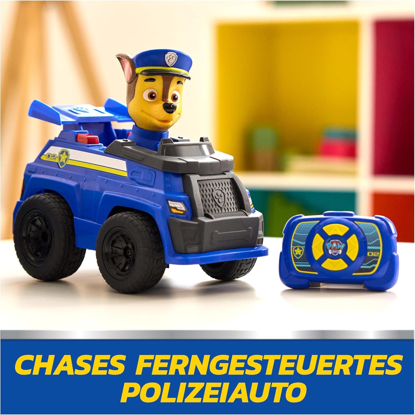 Chases ferngesteuertes Polizeiauto mit Lichteffekten