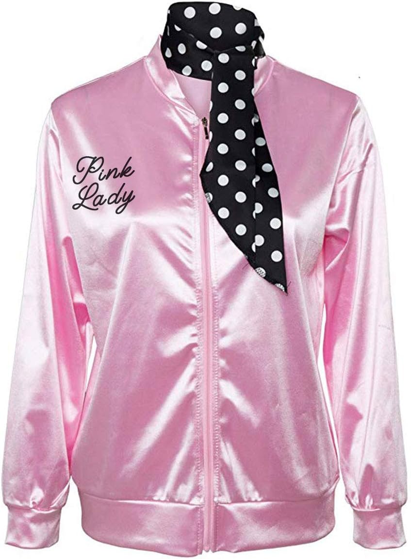 Retro-Damenkostüm Jacke Pink Lady