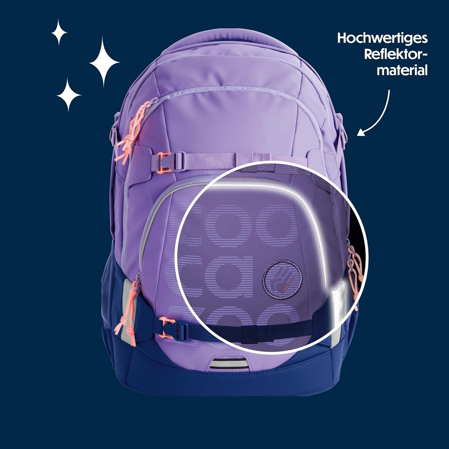 Ergonomischer Schulrucksack Mate, Tarp Frosty Lilac