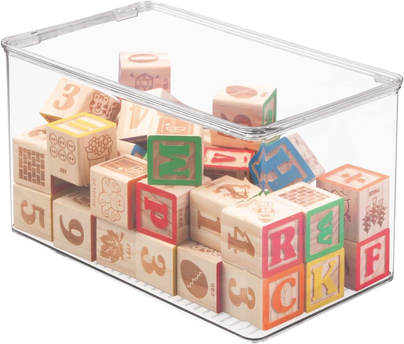 Spielzeug-Aufbewahrungsbox mit Deckel, Pack of 1 18,4 x 32,4 x 17,8 cm