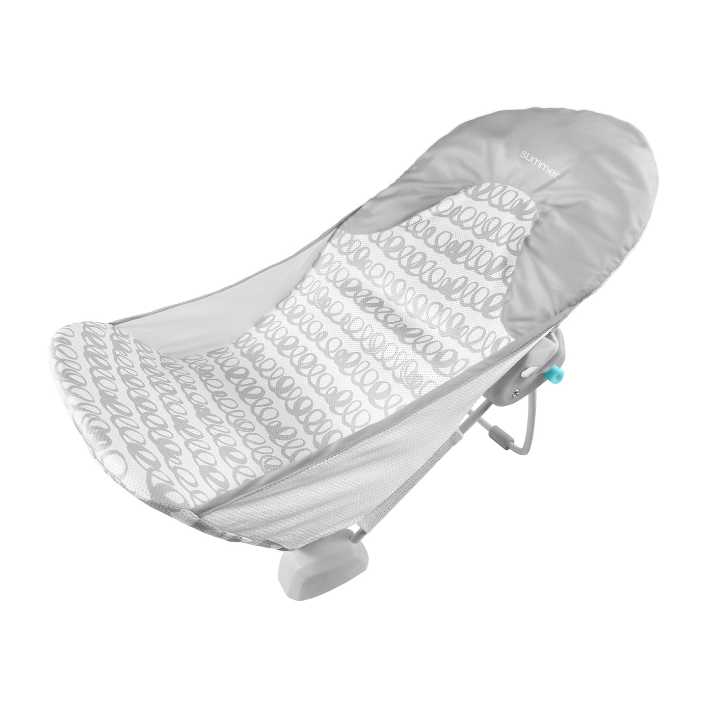 Faltbarer Babybadewannensitz mit 2 Positionen, Grau