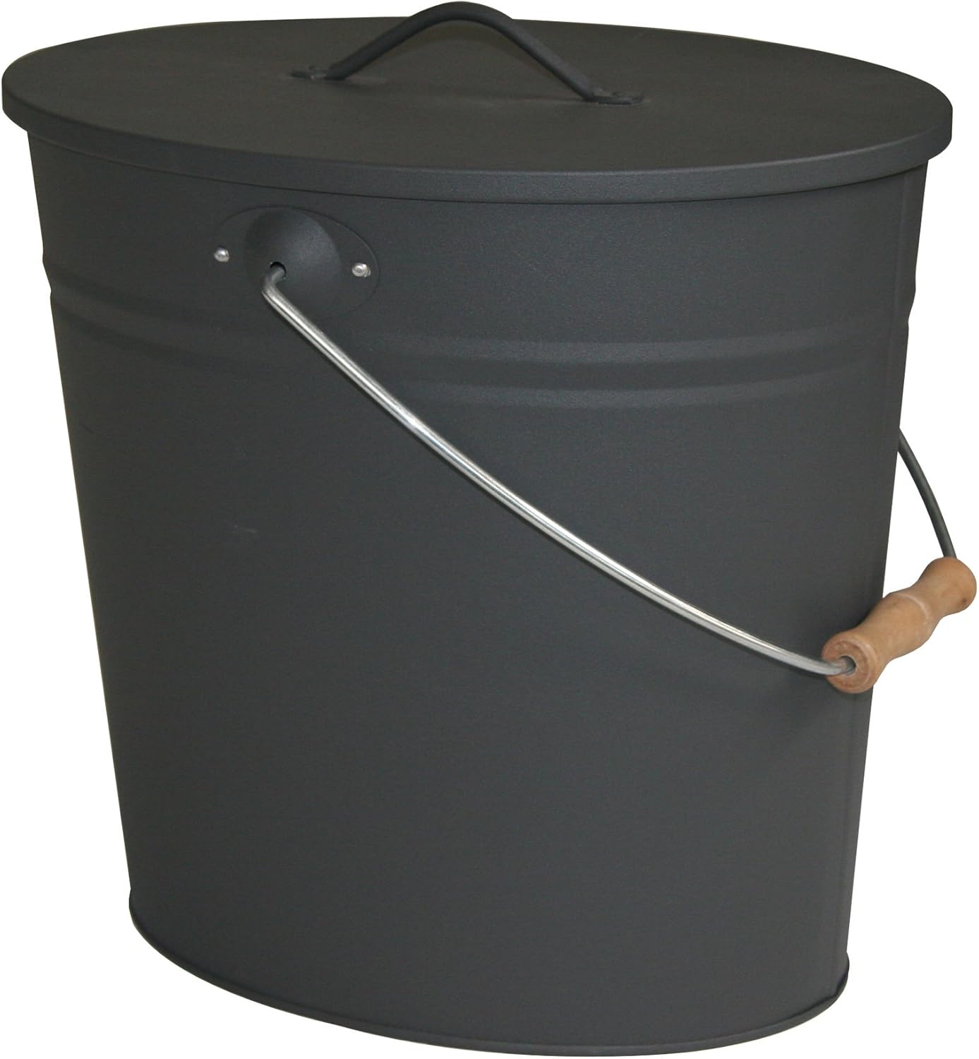 Ascheeimer mit Deckel
