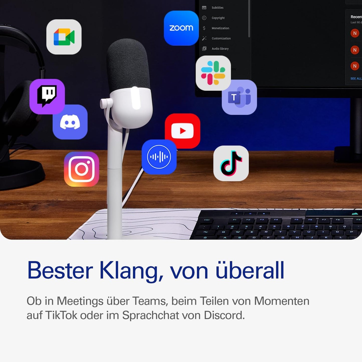 Wave Neo Kondensatormikrofon mit Stummschaltung, Wave Neo