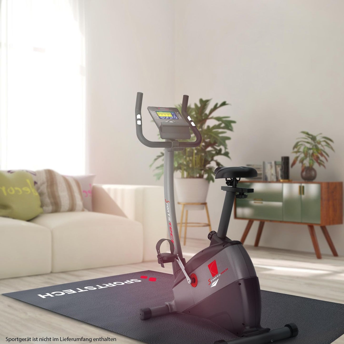 Bodenschutzmatte für Fitnessgeräte, 220L x 100B x 0.6D cm