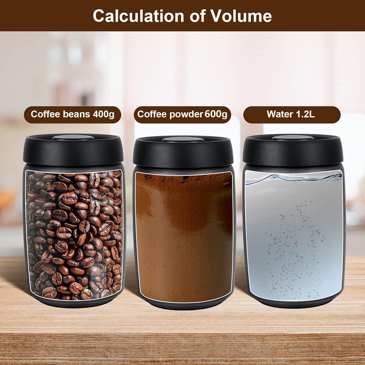 Kaffeedose, 1.2L