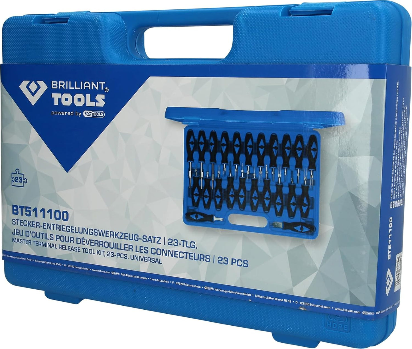 Stecker-Entriegelungswerkzeug-Set (23-teilig)