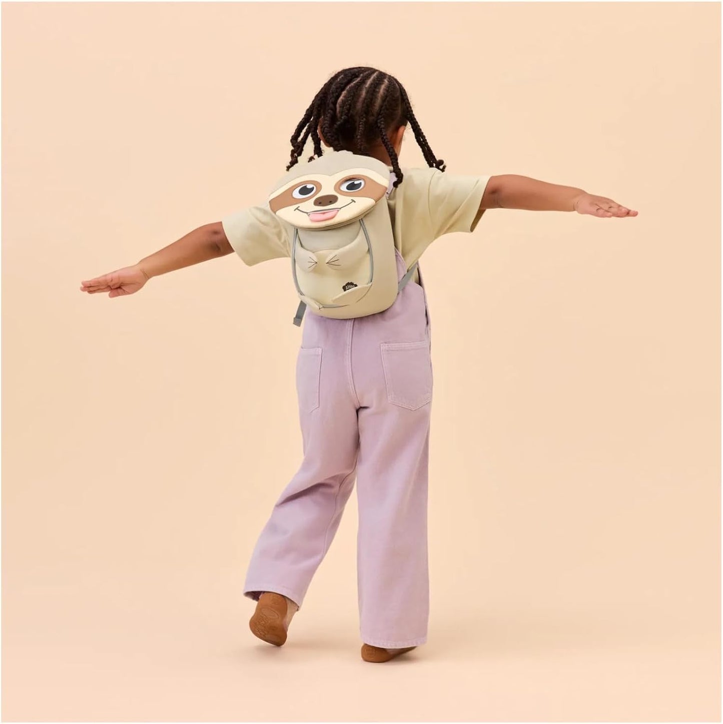 Kindergartenrucksack Kleiner Freund Faultier, Einheitsgrösse Faultier - Beige