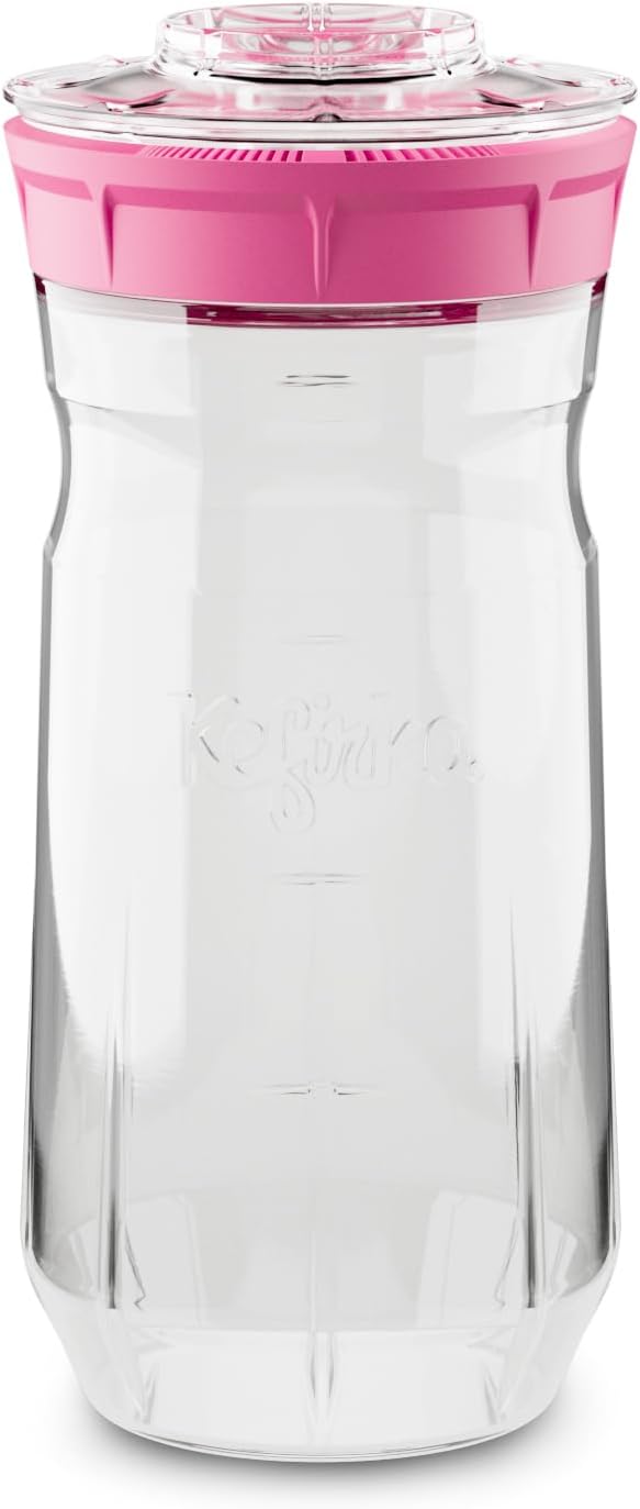 Fermentations-Set für Milch- und Wasserkefir, Rosa