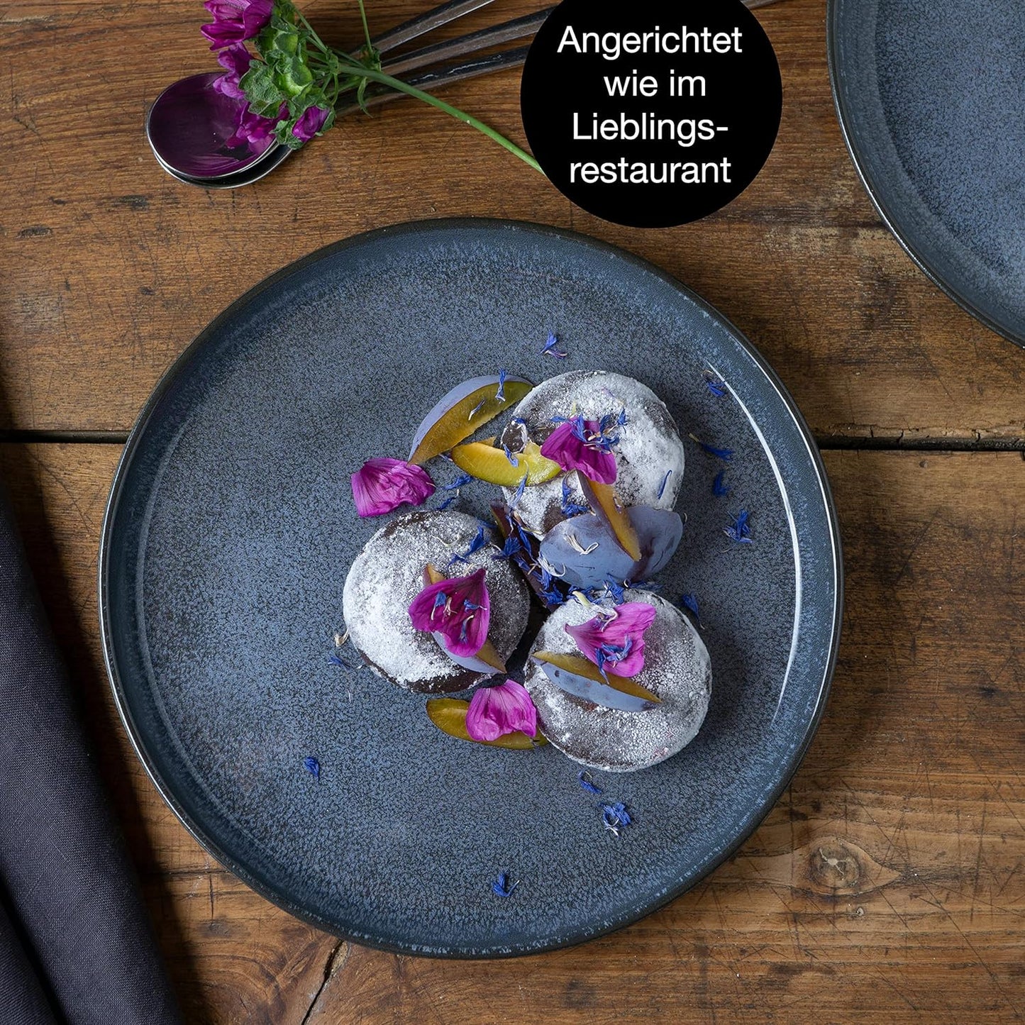 VIDA Dessert Teller Set, 6x Kleine Teller