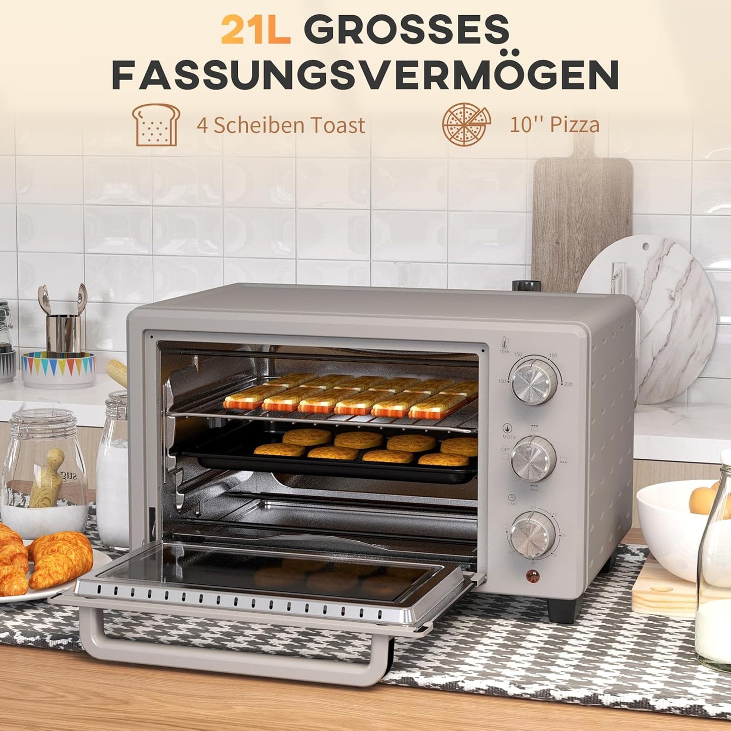 Minibackofen, Silber