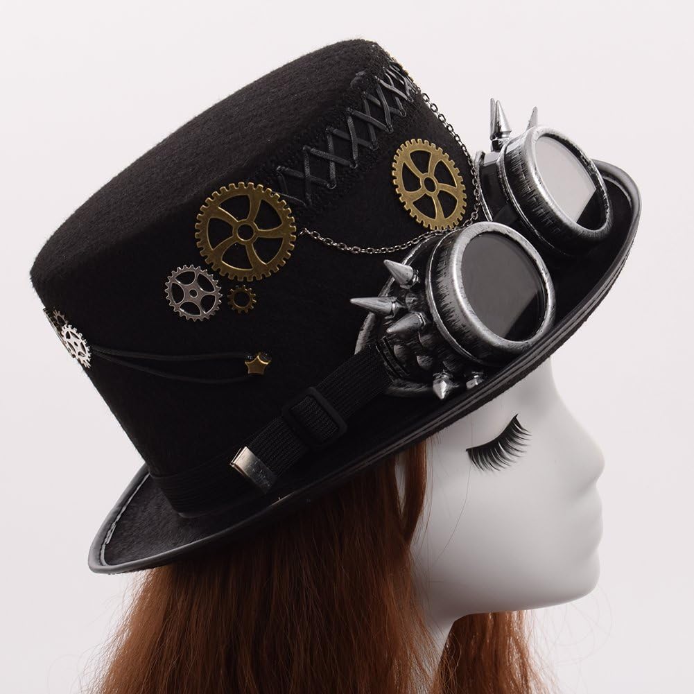 Unisex Steampunk Hut, M Style-08