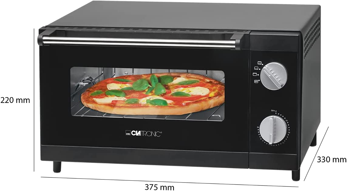 MPO 3520, Mini-Backofen, Schwarz
