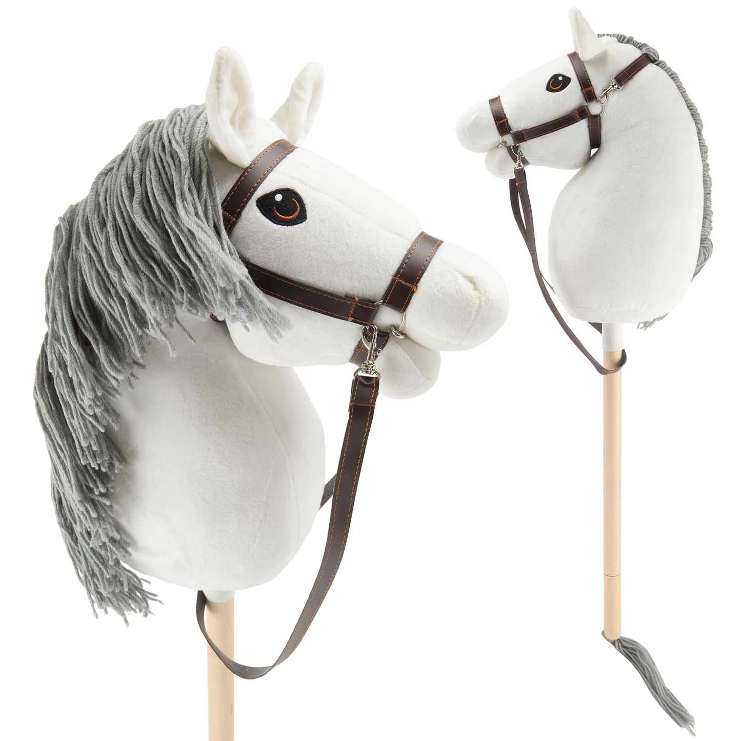 Hobby Horse Steckenpferd mit abnehmbarem Stock, Schimmel Medium