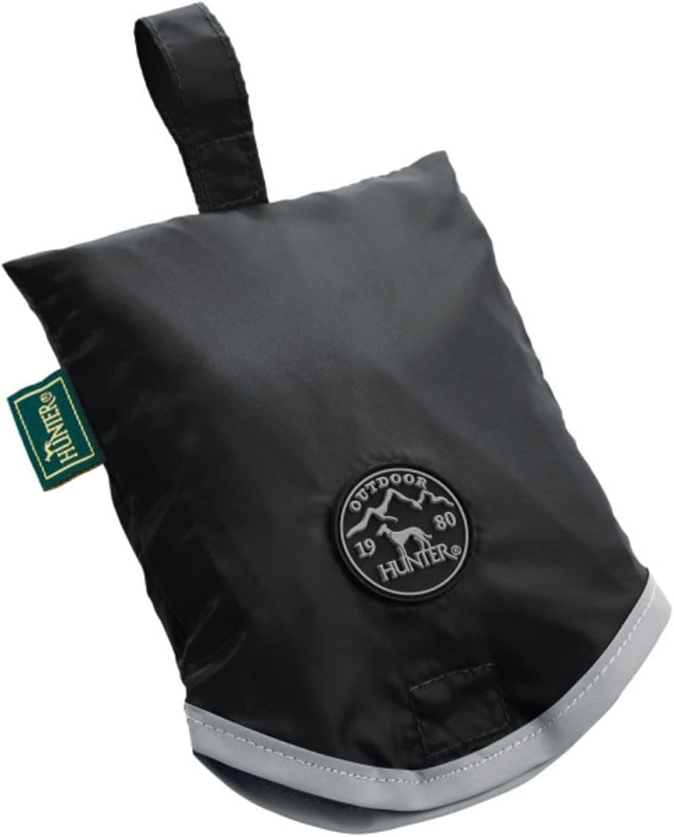 Uppsala Rain - Hunde-Regenmantel, schwarz, 60