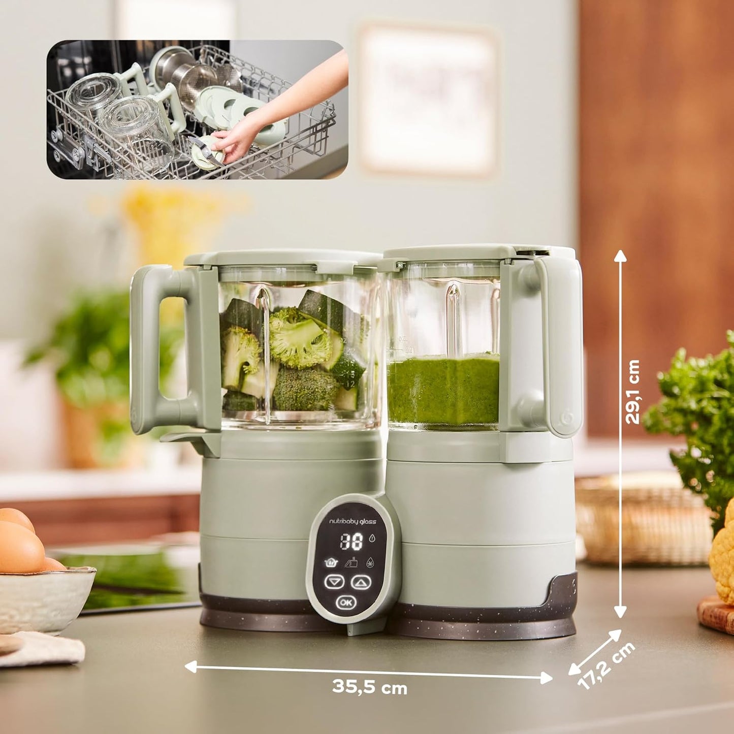 Nutribaby Glass Babynahrungszubereiter