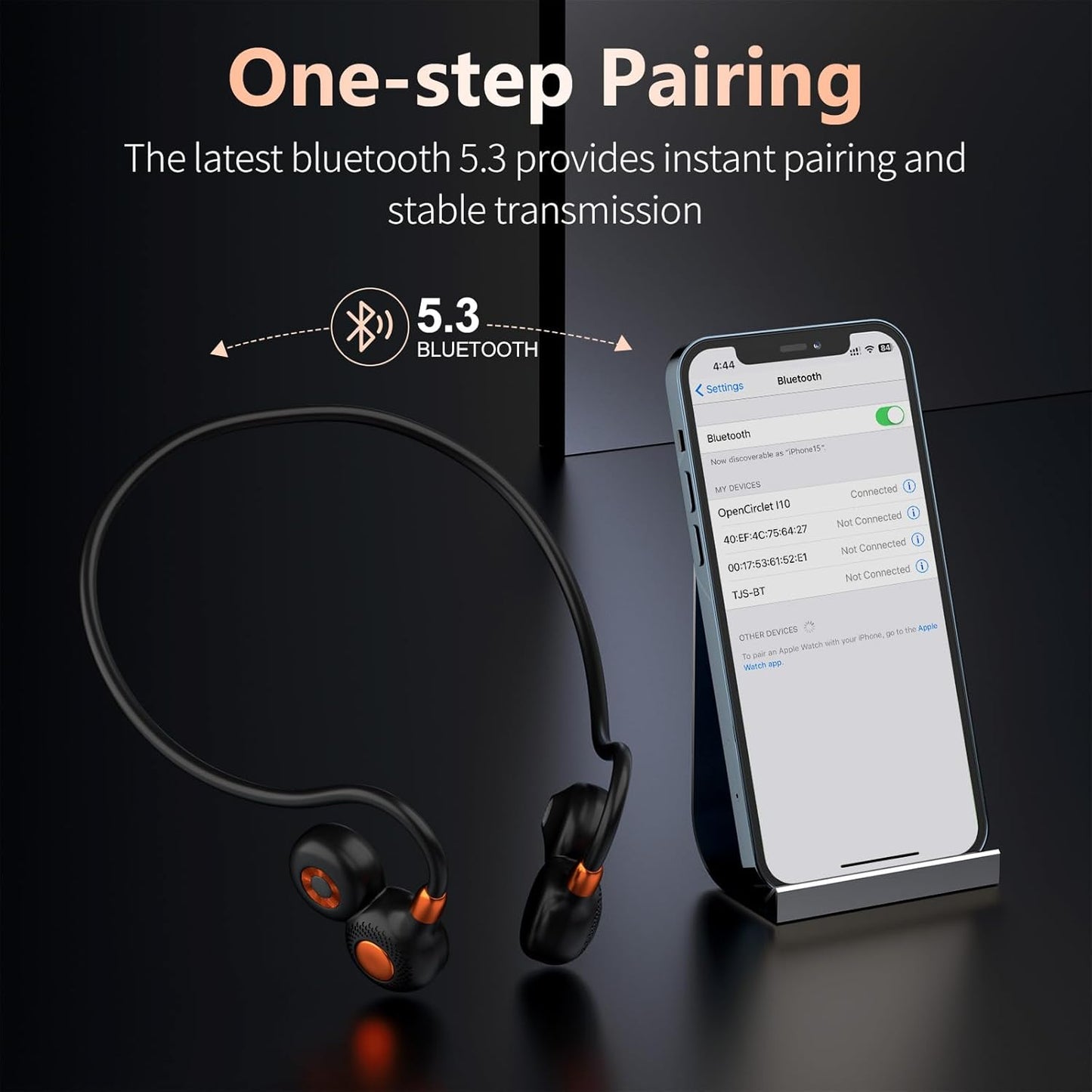 Bone Conduction Kopfhörer mit Bluetooth, I10-01