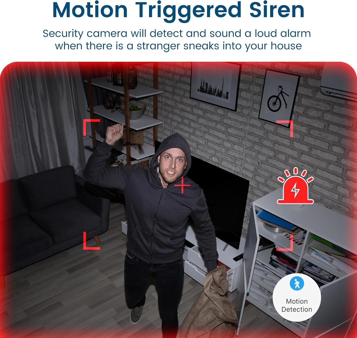2er-Set Überwachungskamera